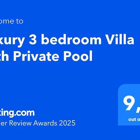 Luxury 3 Bedroom Villa With Private Pool كاباناس تْدي تافيرا المظهر الخارجي الصورة