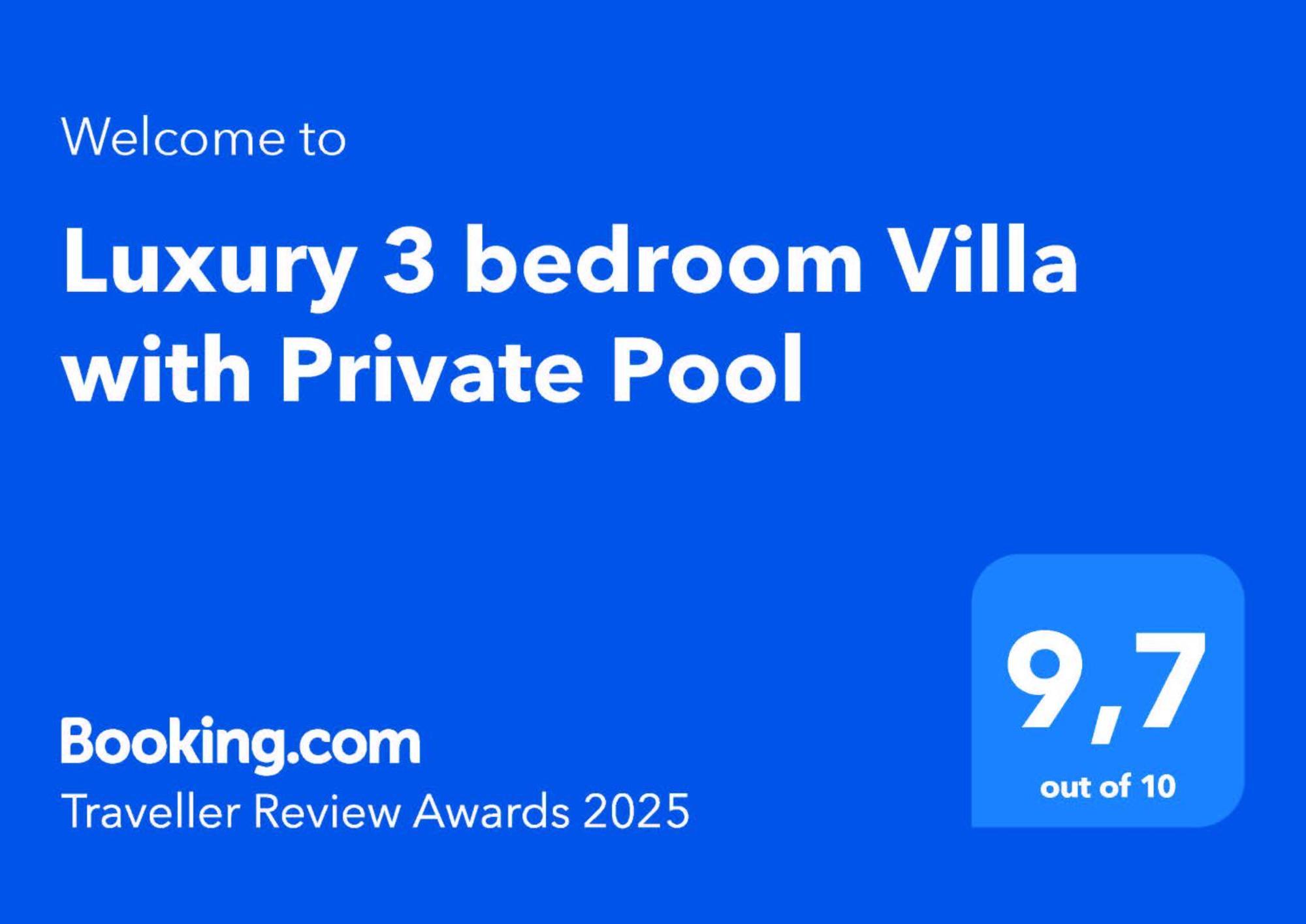 Luxury 3 Bedroom Villa With Private Pool كاباناس تْدي تافيرا المظهر الخارجي الصورة